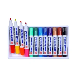 Mungyo White Board Markers Hard Vinyl Wallet (Pack of 12 COLOURS)