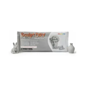 MUNGYO Sculpture Air Dry Clay Silver 250gm