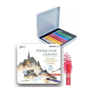 Mungyo Watercolor Crayons 12 Colors