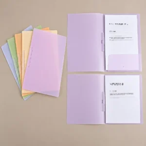 Swing Clip File A4 Pastel Colors