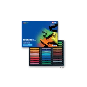 MUNGYO Square Soft Pastel, 36 Colors