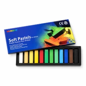 MUNGYO Square Soft Pastel, 12 Colors