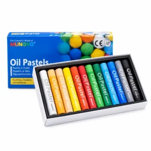 MUNGYO Oil Pastel, 12 Colors